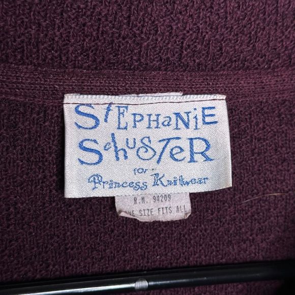 American Vintage STEPHANIE SCHUSTER Princess Knitwear Slouchy Oversized Marled C - Picture 4 of 5